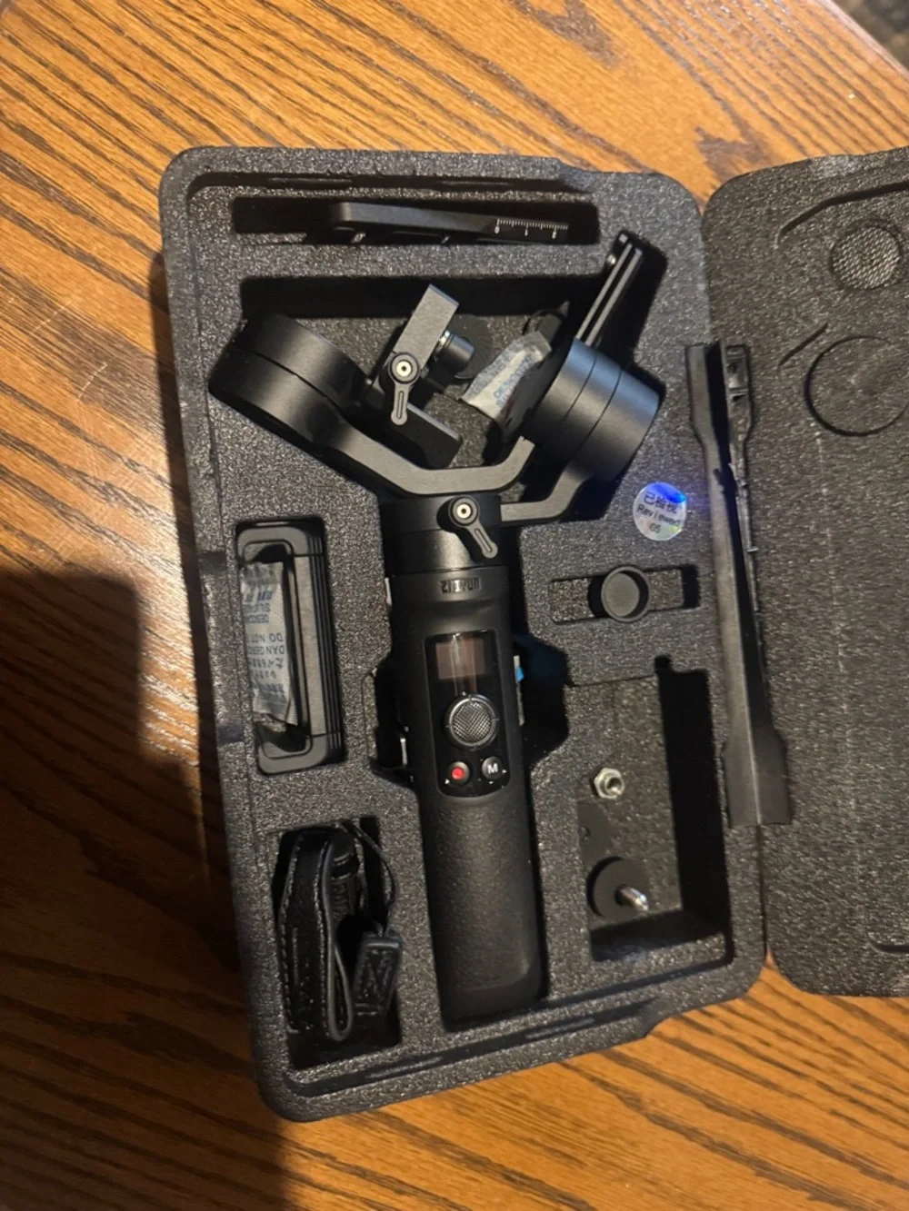 Handheld 3-Axis Gimbal Stabilizer - Black
